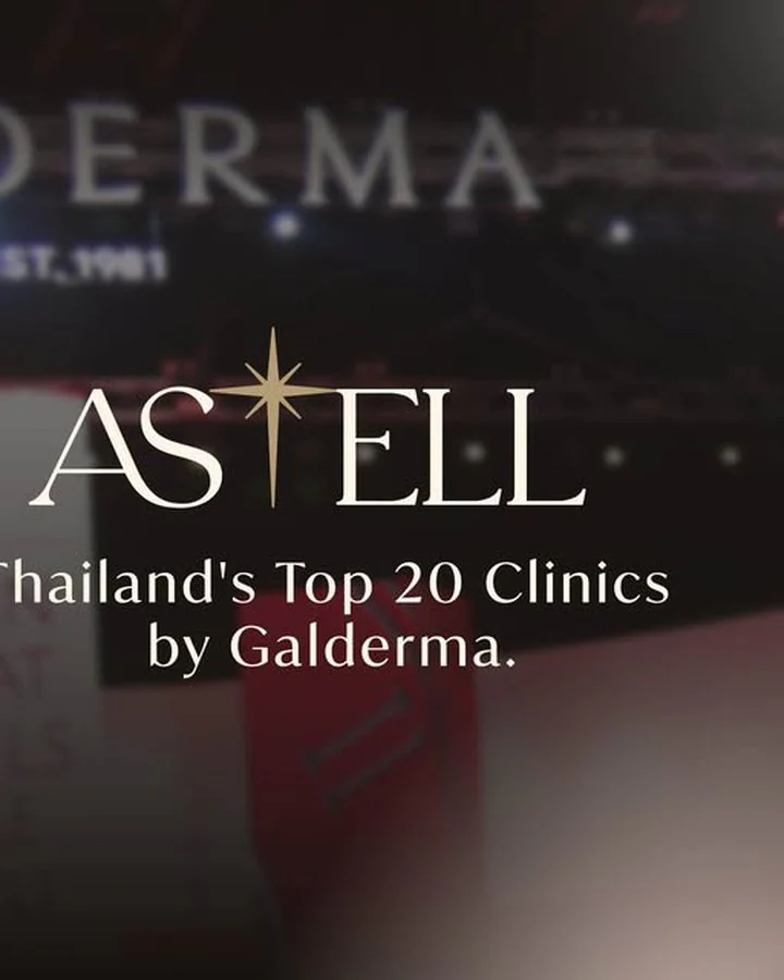Named one of Thailand's Top 20 clinics by Galderma